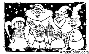 Noël / Le Grinch: Le Grinch étant méchant envers les Whos