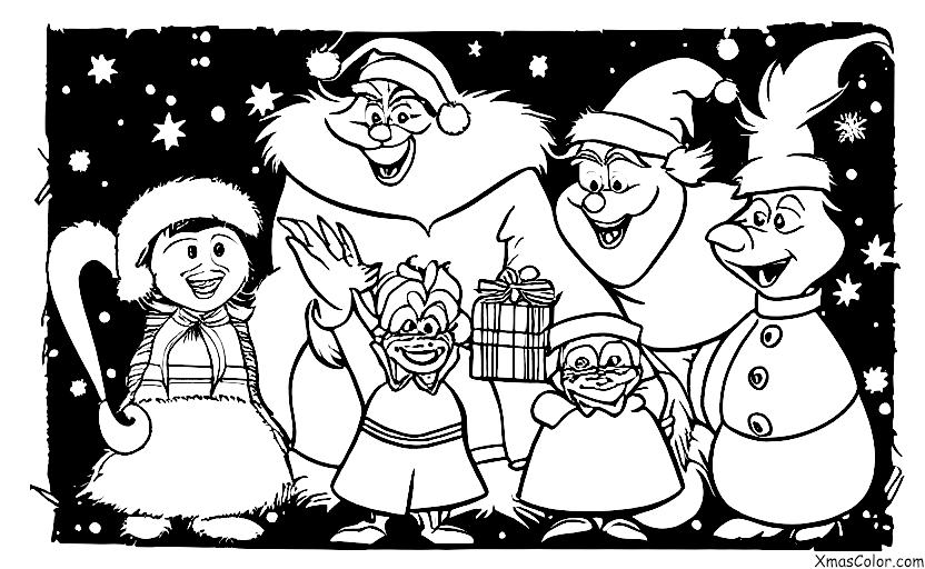 Noël / Le Grinch: Le Grinch étant méchant envers les Whos