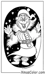 Noël / Le Grinch: Le Grinch se fait arrêter par le Père Noël