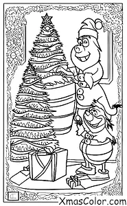 Noël / Le Grinch: Le Grinch vole les sapins de Noël