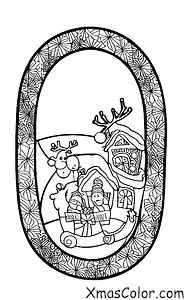 Noël / Le Pôle Sud: La hotte du Père Noël