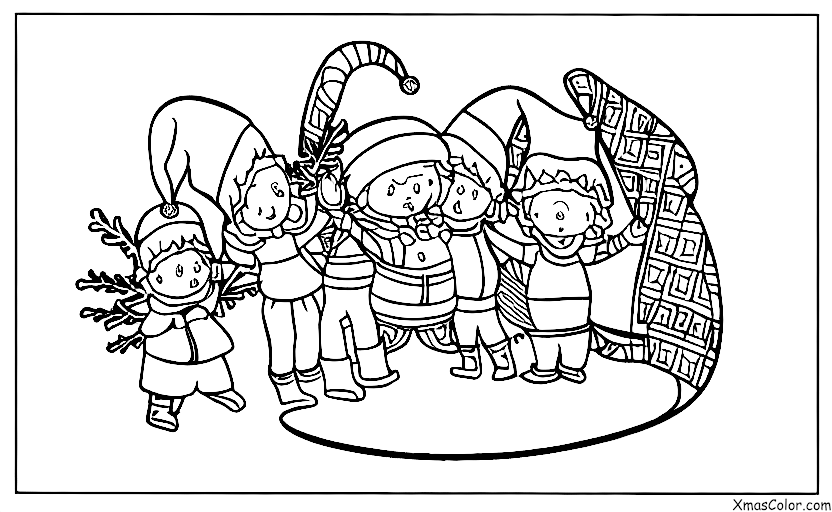 Noël / Le Pôle Sud: Noël au pôle Sud