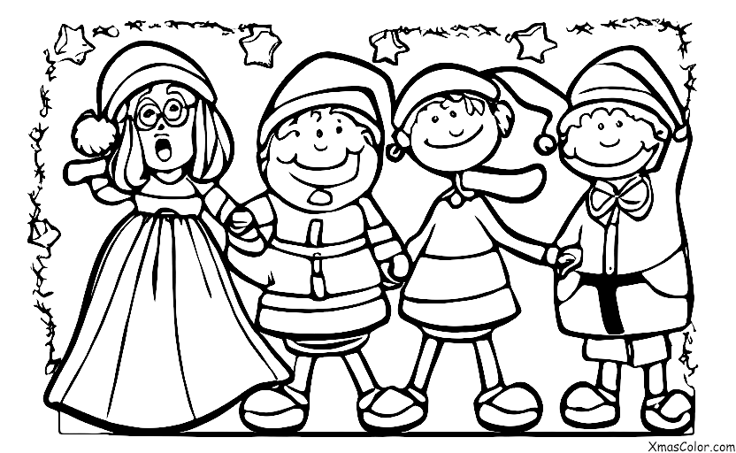 Noël / M. et Mme Claus: M. et Mme Claus dans leur traîneau