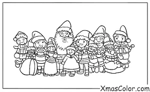 Noël / M. et Mme Claus: M. & Mme Claus au Pôle Nord