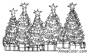 Noël / Mais à pop: Guirlande de maïs à popcorn de Noël