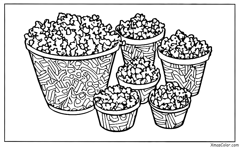 Noël / Mais à pop: Popcorn de Noël parfumé