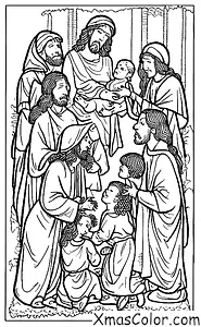 Noël / Marie: Jésus naît
