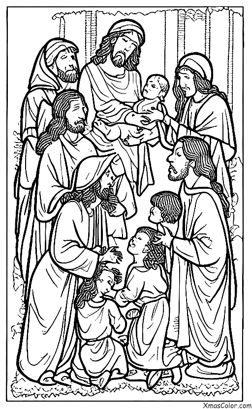 Noël / Marie: Jésus naît