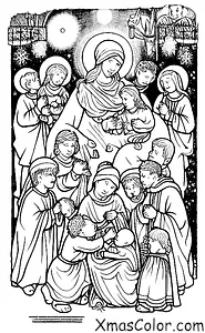 Noël / Marie: La nativité