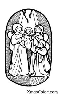 Noël / Miracle de Noël: Les anges annoncent la naissance de Jésus