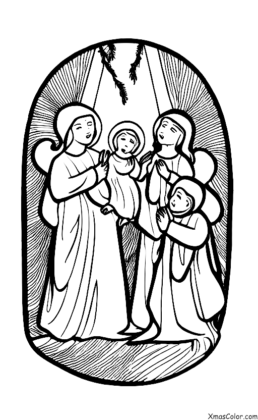 Noël / Miracle de Noël: Les anges annoncent la naissance de Jésus