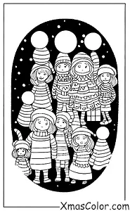 Noël / Mode de Noël: Un groupe d'amis prenant une selfie en tenue de Noël