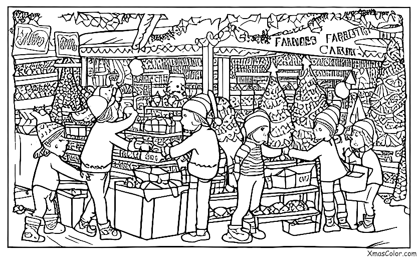 Noël / Noël à la ferme: Le marché des fermiers
