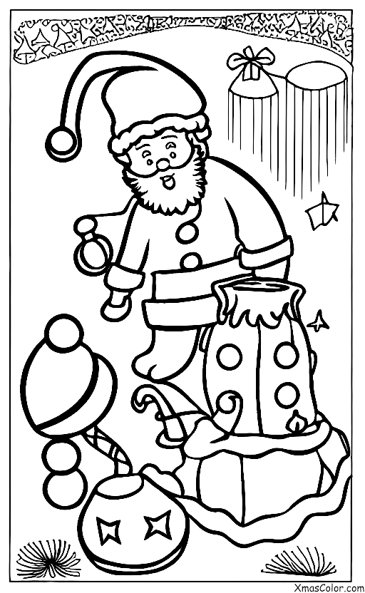 Noël / Noël à la plage: Sandy Claus