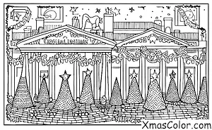 Noël / Noël à Washington: Lumières de Noël DC