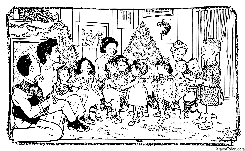 Noël / Noël au passé: Un Noël de Norman Rockwell
