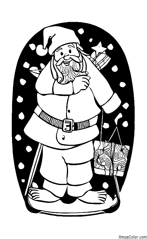 Noël / Noël aux tropiques: M. Père Noël surfe