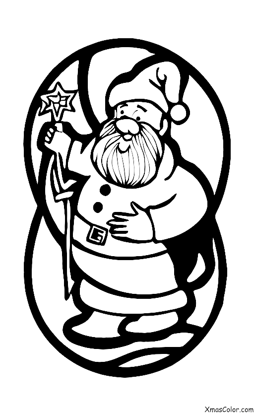 Noël / Noël dans l'espace: Père Noël sur la Lune
