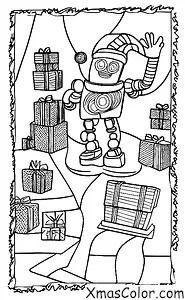 Noël / Noël dans le futur: Robo-Père Noël