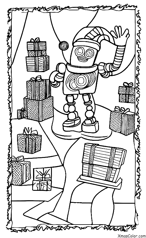 Noël / Noël dans le futur: Robo-Père Noël