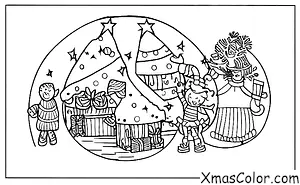 Noël / Noël dans le monde: Une scene de Noël au Mexique