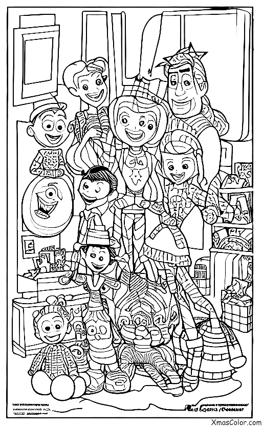 Noël / Noël de Pixar: Les jouets de Toy Story célèbrent Noël