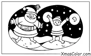 Noël / Noël en Australie: Père Noël à la plage