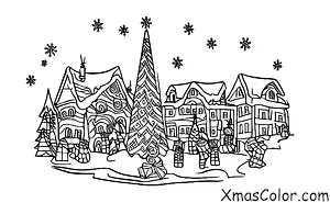 Noël / Noël en Europe: Noël en Norvège