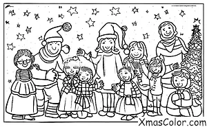 Noël / Noël en Europe: Veillée de Noël en Europe