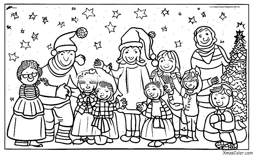 Noël / Noël en Europe: Veillée de Noël en Europe