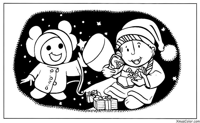Noël / Noël étrange: Un enfant qui trouve une souris morte dans sa chaussette