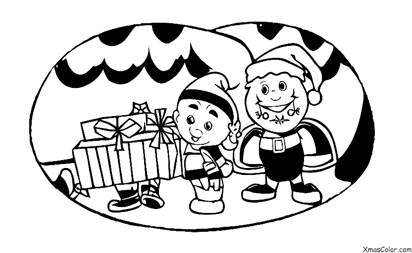 Noël / Noël étrange: Une histoire de Noël où le Père Noël est un super-héros