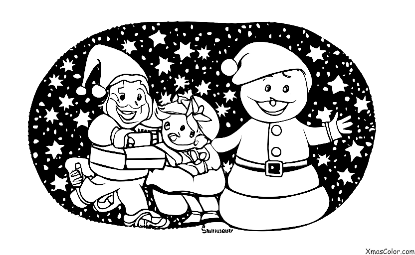 Noël / Noël étrange: Une histoire de Noël où Papa Noël est un enfant