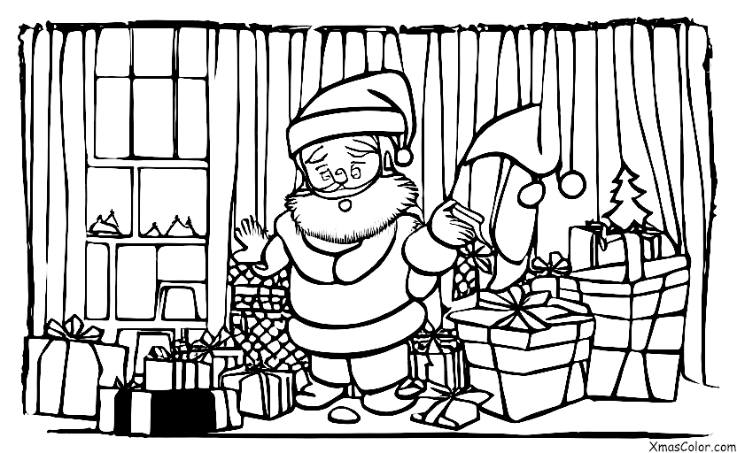 Noël / Noël fou: Un selfie de Père Noël