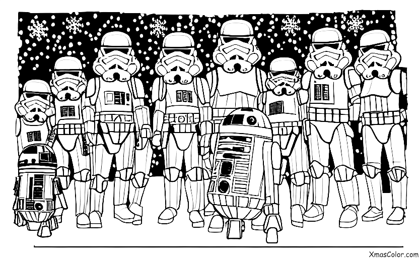 Noël / Noël Geek: Un mash-up de Noël et de Star Wars