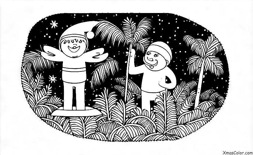 Noël / Noël inhabituel: Noël à la plage
