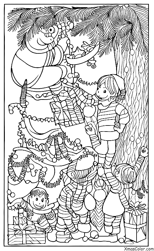 Noël / Noël inhabituel: Noël dans la jungle