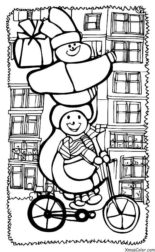 Noël / Noël inhabituel: Noël en ville