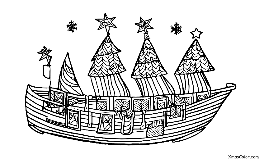 Noël / Noël Star Trek: L'équipage décore le navire pour Noël