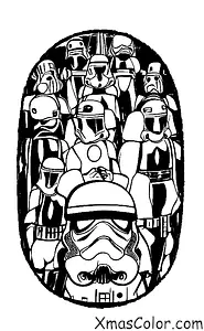 Noël / Noël Star Wars: Les stormtroopers chantent des chants de Noël