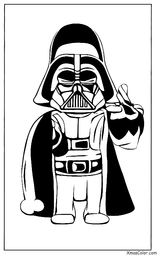 Noël / Noël Star Wars: Père Noël Darth Vader