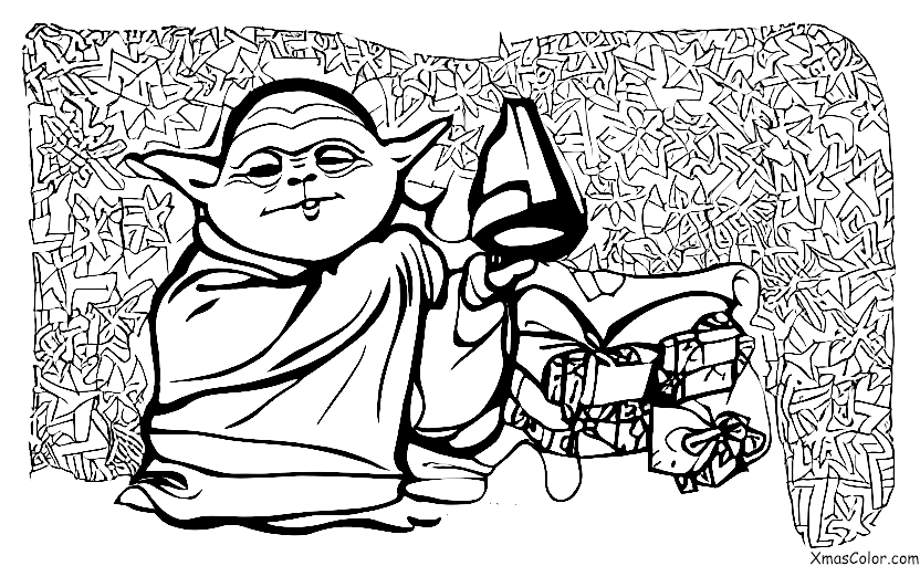 Noël / Noël Star Wars: Santa Yoda