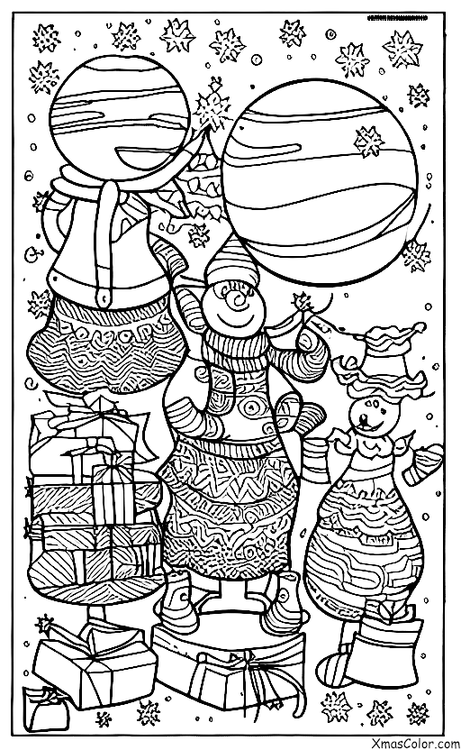 Noël / Noël sur d'autres planètes: Noël sur Jupiter
