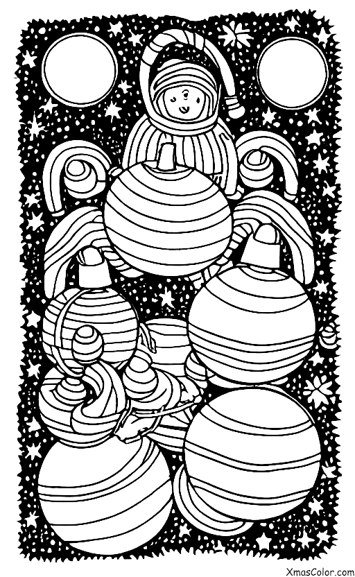 Noël / Noël sur d'autres planètes: Noël sur Saturne