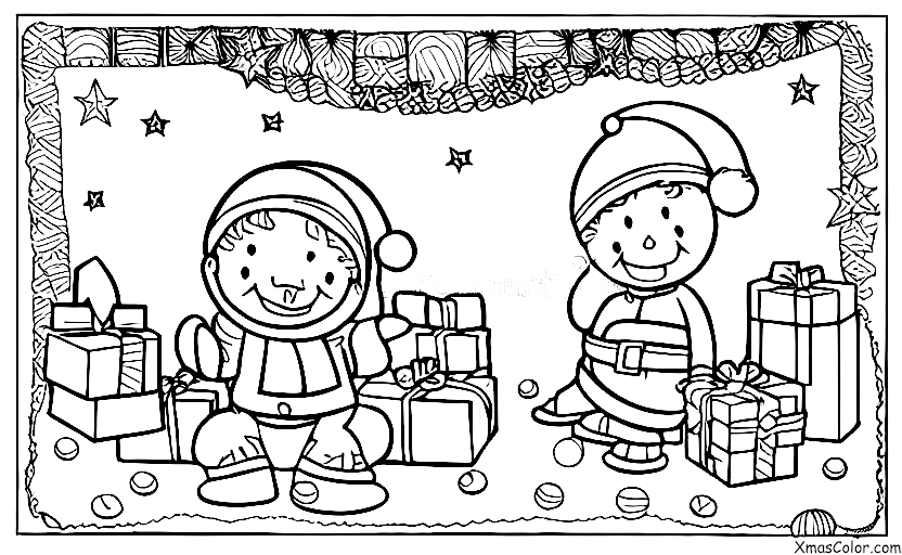 Noël / Noël sur la lune: Le Père Noël visite la lune