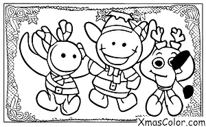 Noël / Noël sur la lune: Rudolph sur la lune