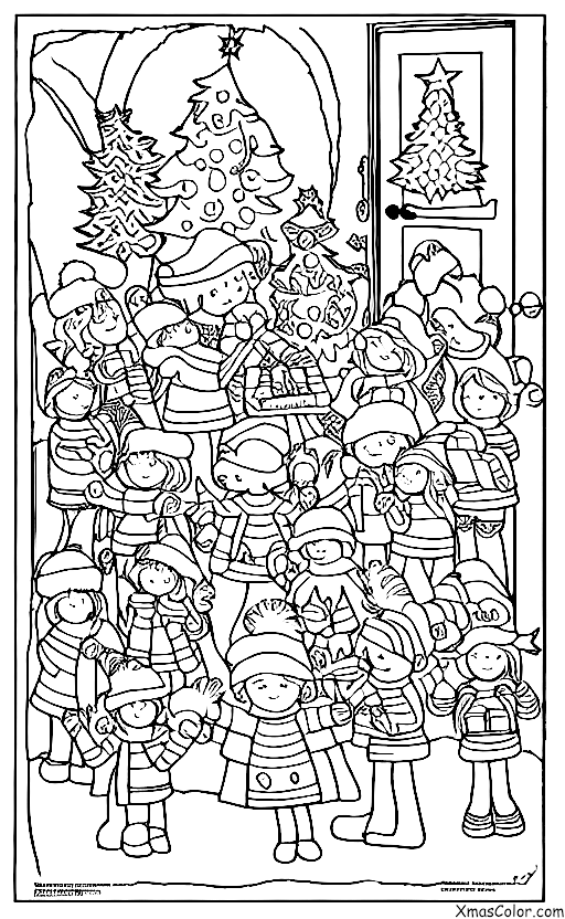 Noël / Noël traditionnel: Noël caroling