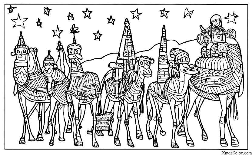 Noël / Nous Trois Rois: Les Trois Rois sur le retour