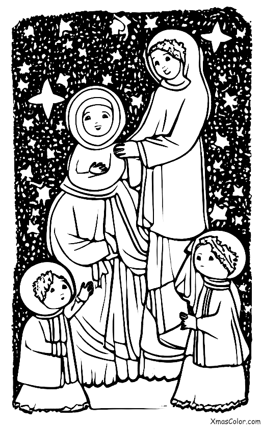 Noël / O Nuit Sainte: Marie et Joseph