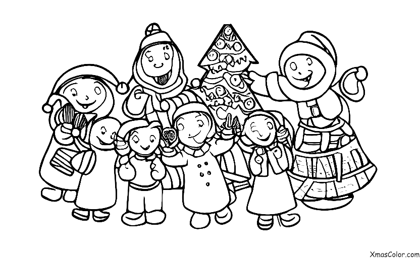 Noël / Ornements de Noël: Chants de Noël